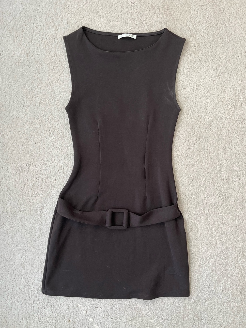 Zara Belt Mini Dress